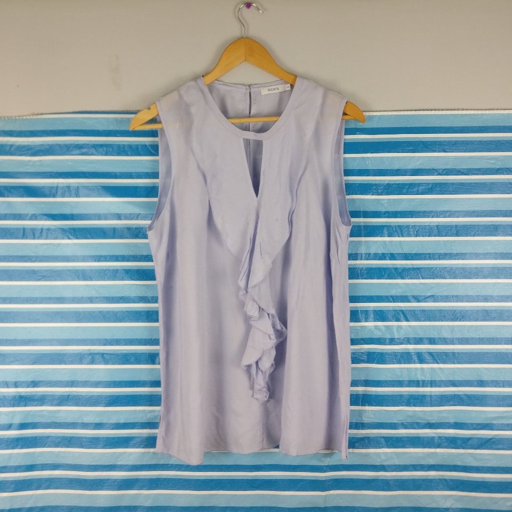 Purple top, Lilac top, Lavender top, Summer Top, Lightweight Sleeveless